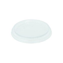50 Couvercles en PVC pour récipients à sauce, Ø 70,3 mm