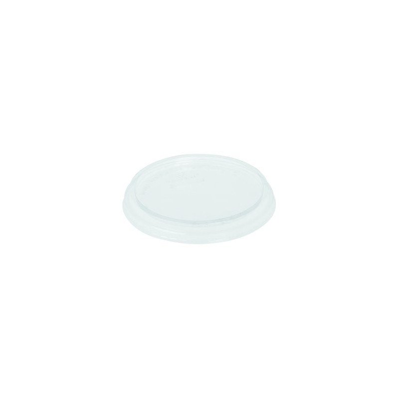 50 Couvercles en PVC pour récipients à sauce, Ø 70,3 mm