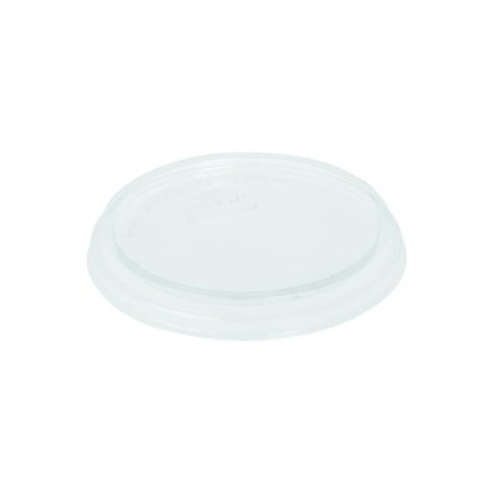 50 Couvercles en PVC pour récipients à sauce, Ø 70,3 mm