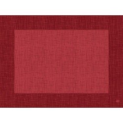 100 Tischsets, glatt Linnea, 30 x 40 cm, Bordeaux