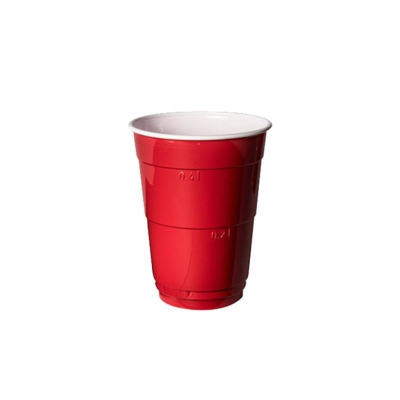 50 Verres Américains rouges, Beer Pong , 355 ml 50 Verres Américains rouges, Beer Pong , 355 ml