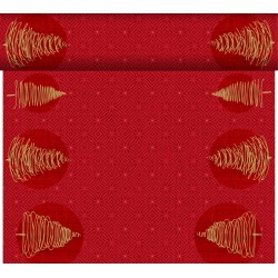 Dunicel Tischläufer, 24m x 0,40 cm, Elegant Trees