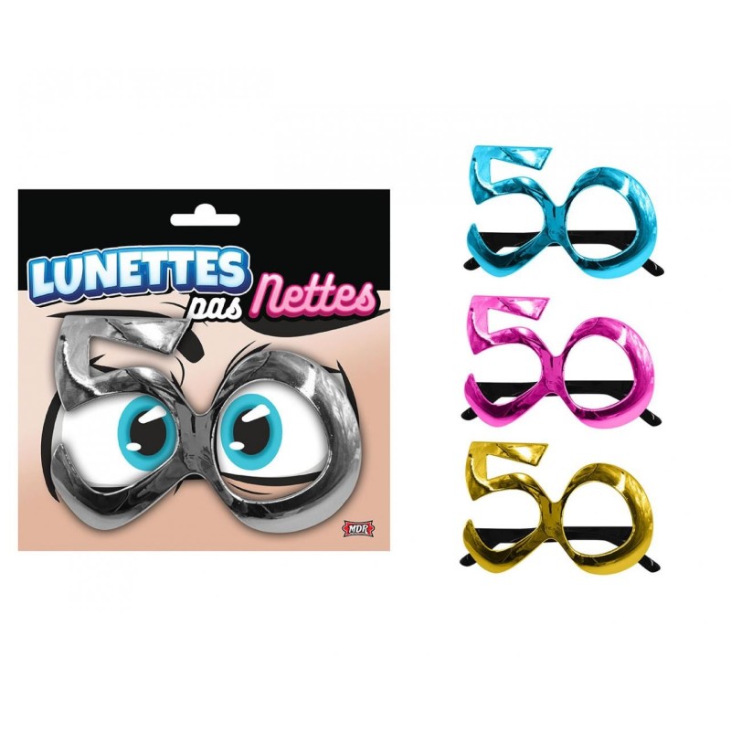 Lunettes anniversaire 50 ans Lunettes anniversaire 50 ans