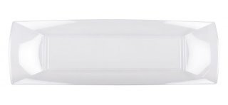 12 rechteckige Platten, 280x190mm, transparent