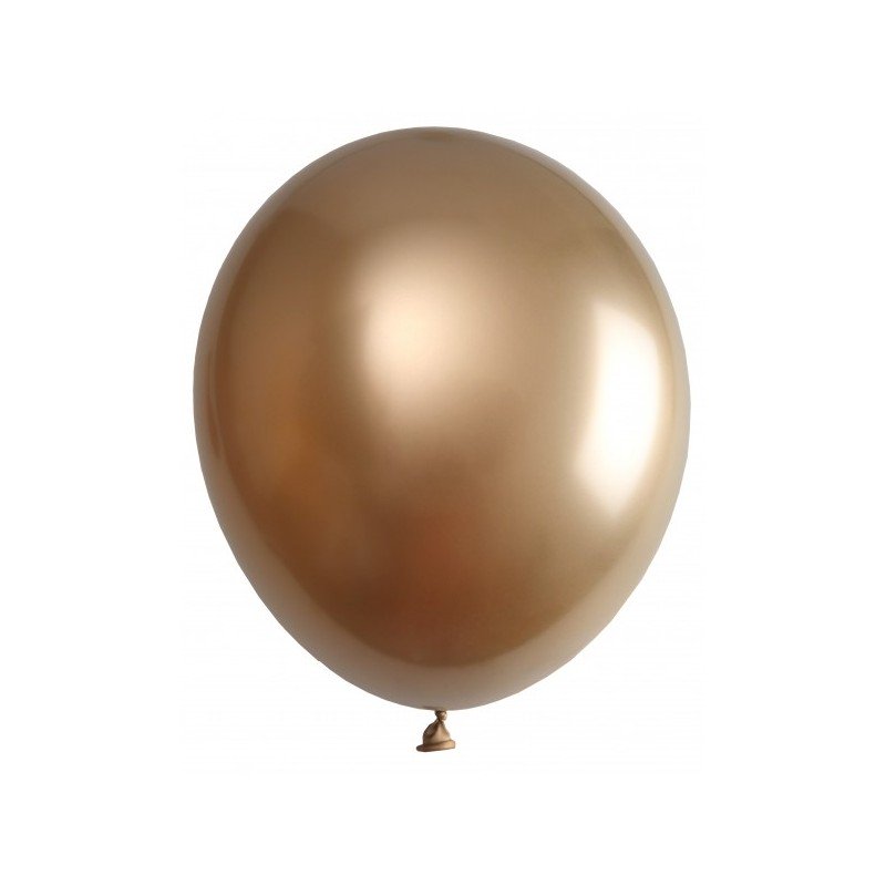 6 Ballons métallisés Ø 30cm, latex
