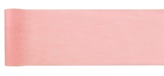 Chemin de table intissé, uni, 0.30 x 10 m, corail