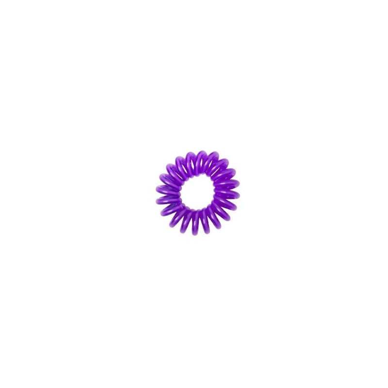 12 Bracelets ressorts, plastique, violet 12 Bracelets ressorts, plastique, violet
