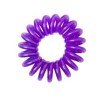 12 Bracelets ressorts, plastique,  violet