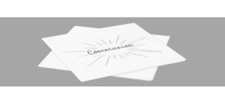 20 Kommunionservietten, 33 cm x 33 cm cm, 3-lagig, Metallic-Druck