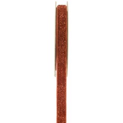1 selbstklebendes Samtband mit Pailletten, 10 mm x 1 m