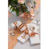 1 selbstklebendes Samtband mit Pailletten, 10 mm x 1 m