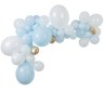 Arch-Kit mit 57 babyblauen Luftballons Arch-Kit mit 57 babyblauen Luftballons