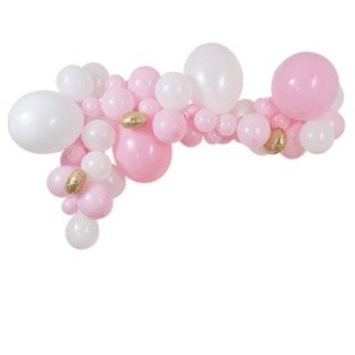 Arch kit di 57 palloncini babypink