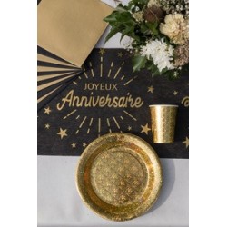Chemin de table "Joyeux Anniversaire"