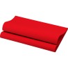 60 Dunisoft-Servietten Bio, uni, rot  40 x 40, 1/4