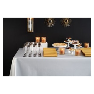 Rouleau de nappe Dunisilk 1,20 x 25 m, argent