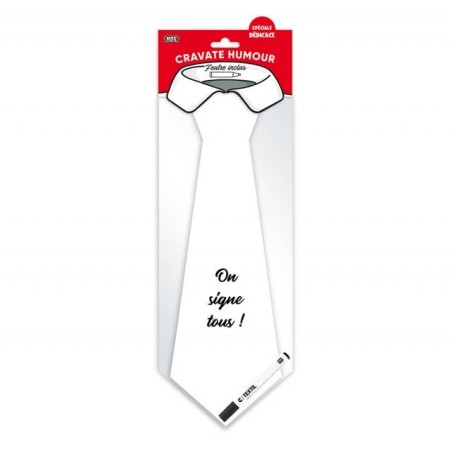1 Krawatte zu unterschreiben (zu personalisieren)