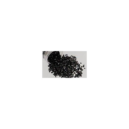Rollsplitte, schwarz, 400 Gramm