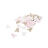 100 Konfetti Strampler Junge Rosa, Weiß und Champagner Pailletten 3cm 100 Konfetti Strampler Junge Rosa, Weiß und Champagner Pailletten 3cm