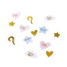 100 Confettis fille ou garçon? rose bleu or modèles assortis de 2 à 3,5cm 100 Confettis fille ou garçon? rose bleu or modèles assortis de 2 à 3,5cm