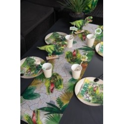 Chemin de table dinosaure, 30cm x 5m 