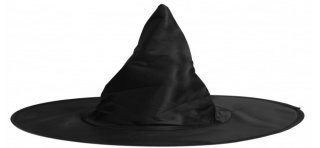 1 cappello da mago, 38 x 35 cm