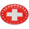 8 Piatti con croce svizzera Ø 23cm