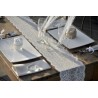 Chemin de table dentelle prenium, blanc, 18cm x 3m Chemin de table dentelle prenium, blanc, 18cm x 3m
