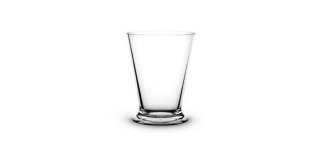 1 bicchiere da birra infrangibile e riutilizzabile, trasparente, 33cl