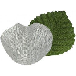 100 Pétales aspect métalisé argent