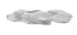 50 Pétales aspect métalisé argent 