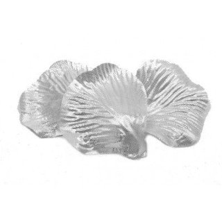 50 Pétales aspect métalisé argent 