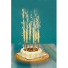 Candele, Fontane luminose, confezione da 4, 12,5 cm, durata 50 secondi Candele, Fontane luminose, confezione da 4, 12,5 cm, durata 50 secondi