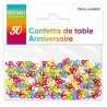 Confettis de table multicolore en papier 50 ans Confettis de table multicolore en papier 50 ans