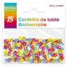 Confettis de table multicolore en papier 18 ans Confettis de table multicolore en papier 18 ans