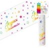 Chemin de table " Joyeux anniversaire" multicolore 28 cm x 5 mètres 