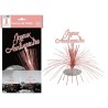 Centre de table joyeux anniversaire, rose gold Centre de table joyeux anniversaire, rose gold