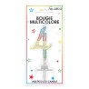 Bougie chiffre 4 multicolore Bougie chiffre 4 multicolore