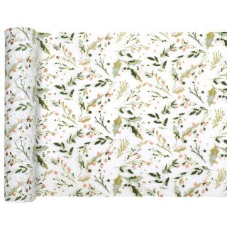 Chemin de table Houx, multicolore, 30cm x 2,5m