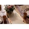 Chemin de table Passe partout, 28cm x 3m, blanc Chemin de table Passe partout, 28cm x 3m, blanc