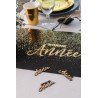 10 Déco "Bonne Année", à parsemer, 6,5x2,5cm