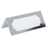 Marque-place rectangle métallisé  3 x 7 cm, sachet de 10 pièces Marque-place rectangle métallisé  3 x 7 cm, sachet de 10 pièces
