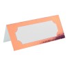 Marque-place rectangle métallisé  3 x 7 cm, sachet de 10 pièces Marque-place rectangle métallisé  3 x 7 cm, sachet de 10 pièces