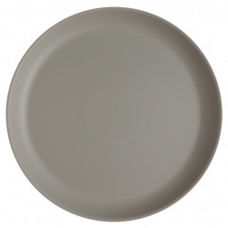 6 Assiettes grandes, Ø 27,4cm, taupe
