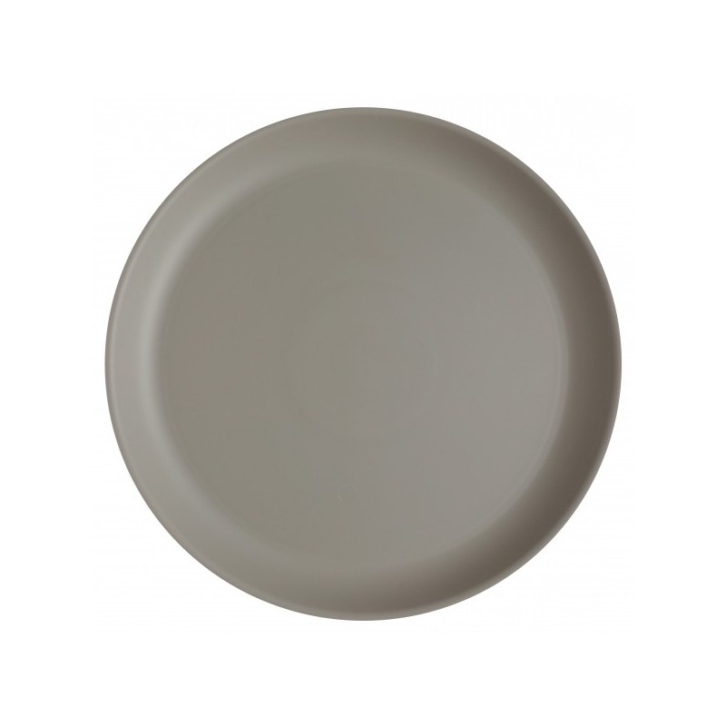 6 Assiettes grandes, Ø 27,4cm, taupe 6 Assiettes grandes, Ø 27,4cm, taupe
