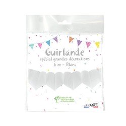 Guirlande coeurs 6 m