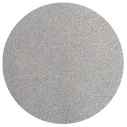 6 Sets de table paillettés prenium argent Ø 34cm