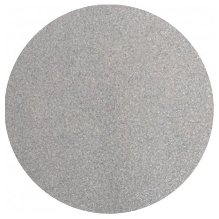 6 tovagliette prenium argento con paillettes Ø 34cm