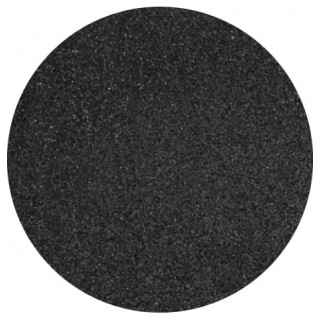 6 Sets de table paillettés prenium noir Ø 34cm