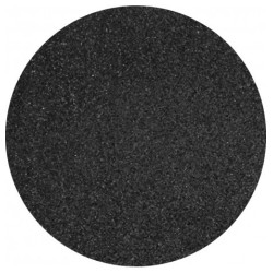 6 tovagliette con paillettes prenium nero Ø 34cm